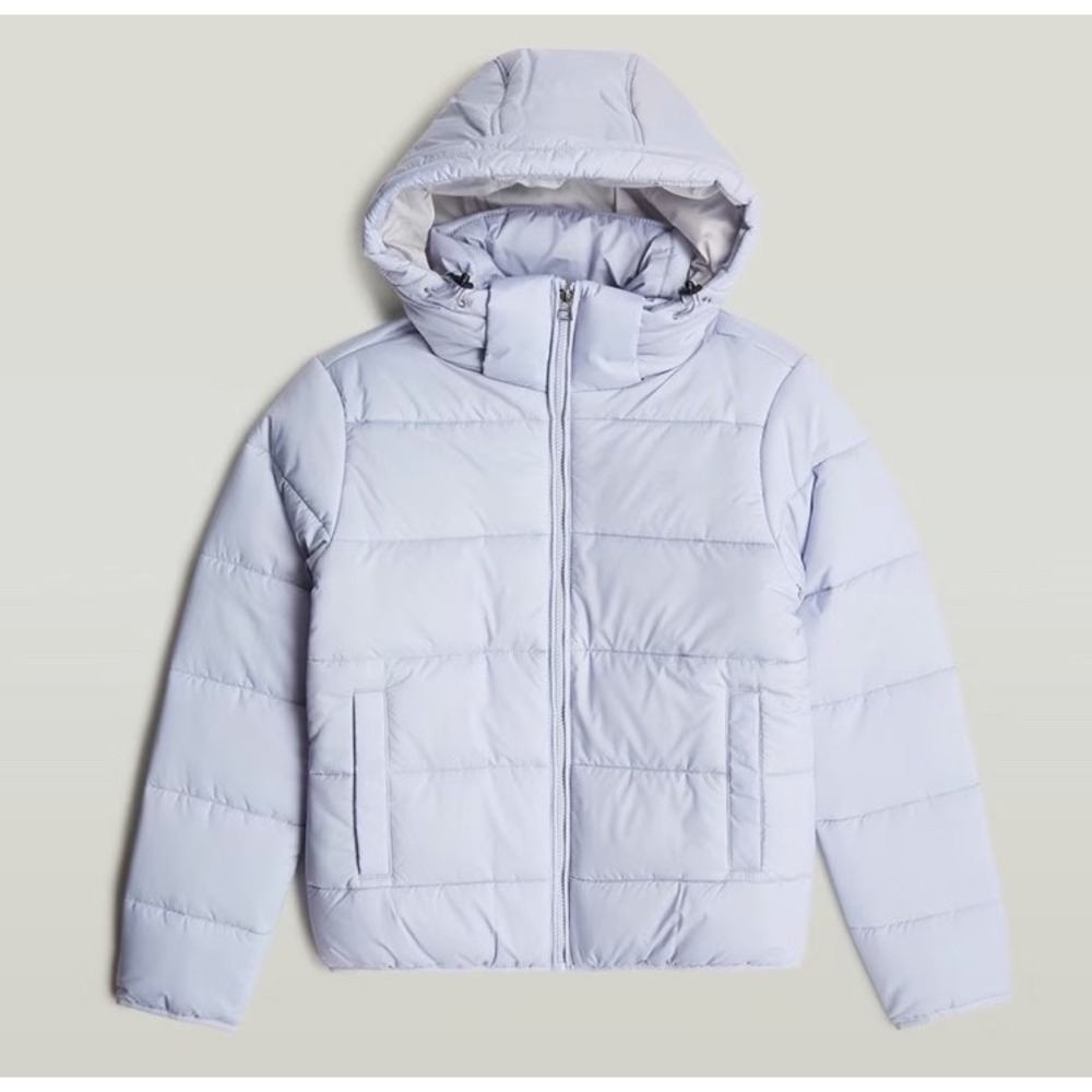 G-Star RAW NEW Women's Meefic Padded Jacket Size Large‎ Iceland Blue MSRP $220
